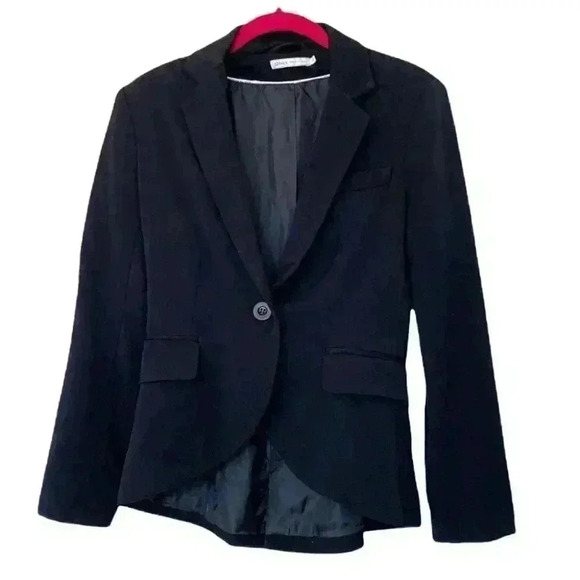 ONLY love collection black detailed blazer Size 4 Excellent Condition - Picture 1 of 6